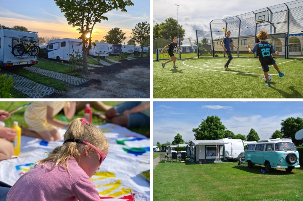 camping cassandria bad aan zee, campings Nederland aan zee