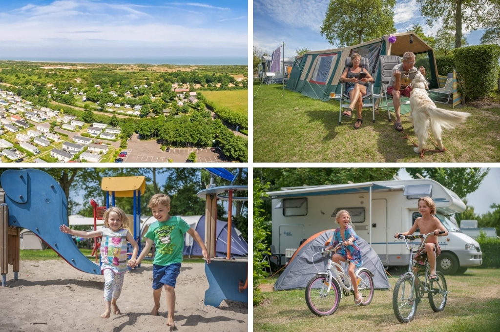 camping de zandput zeeland, campings Nederland aan zee