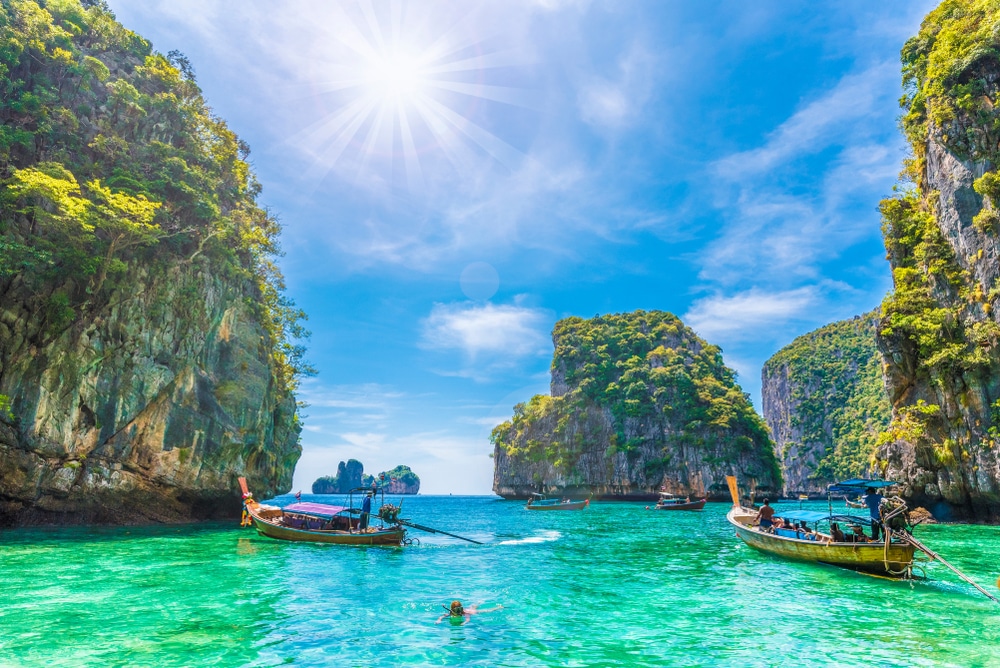 Koh Phi Phi Thailand shutterstock 1140016289, vakantie Thailand