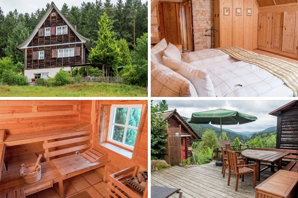 Natuurhuisje in Alpirsbach 8p zwarte woud, Vakantiehuisjes in de Belgische Ardennen met jacuzzi