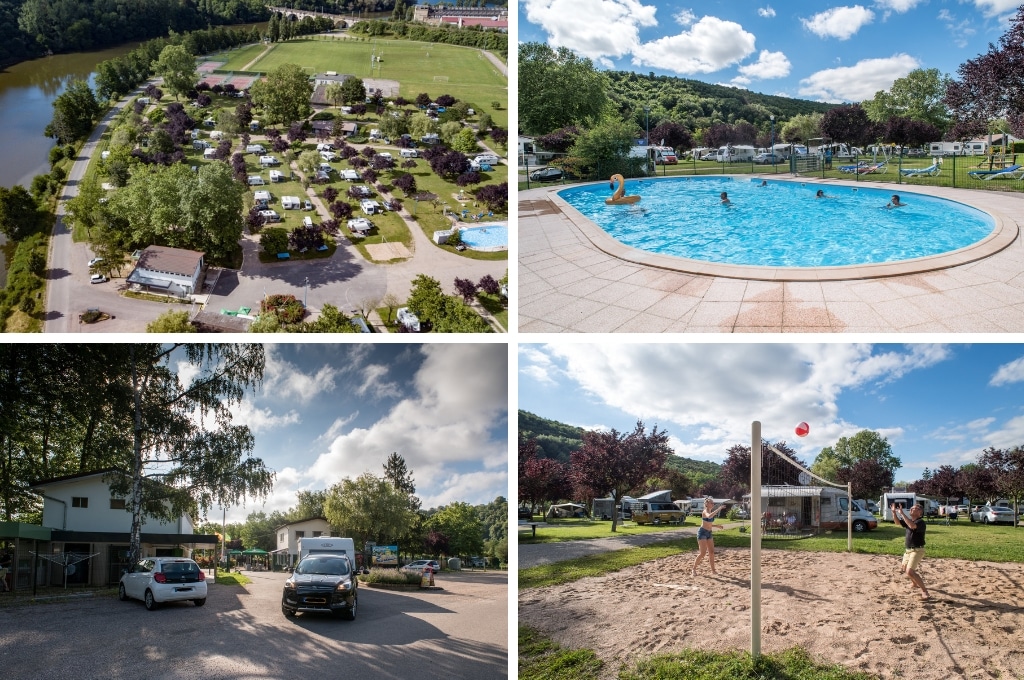 Camping de la Moselle Moezel Frankrijk, natuurhuisje Moezel