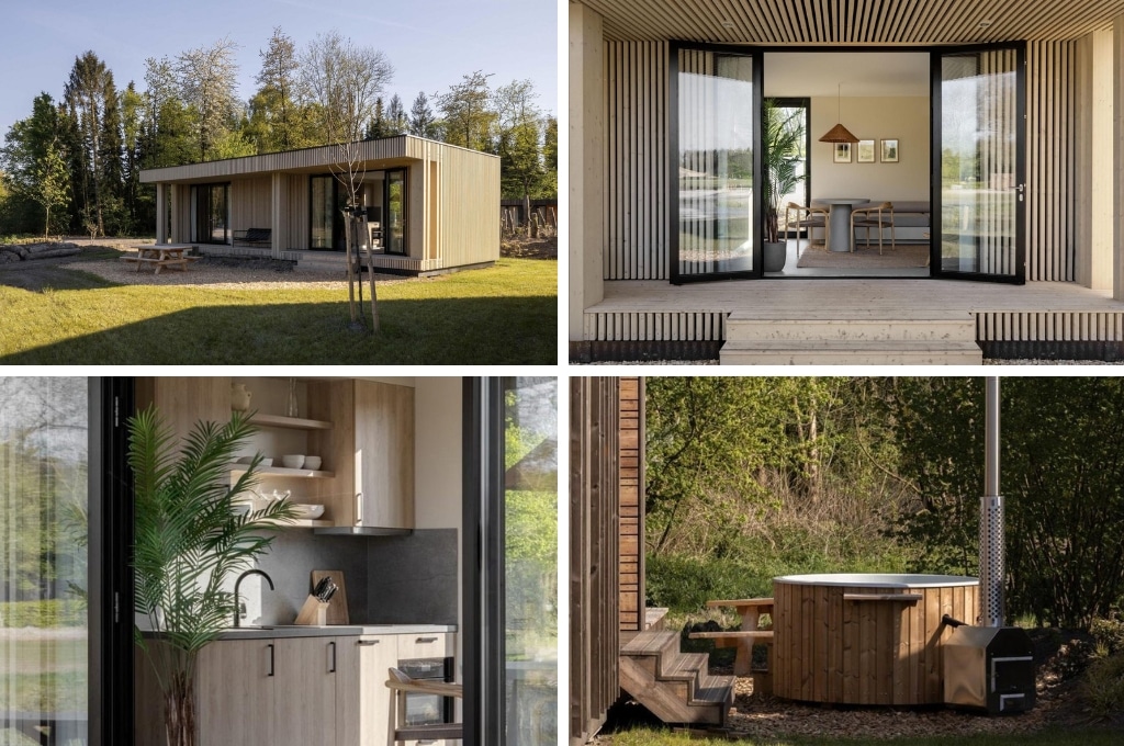 Lodge Hottub 4p Resort De Parel Wellness Huisje