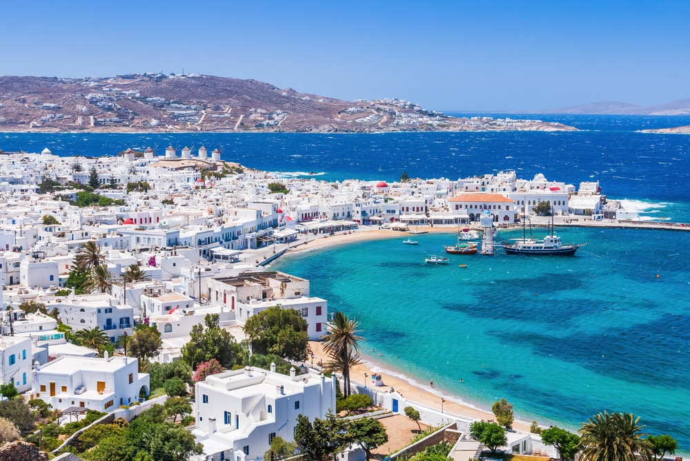 Mykonos Eilanden Griekenland 1916571950