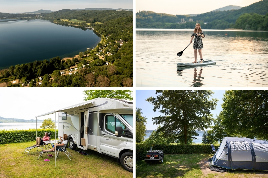 RCN camping laacher see, bijzonder overnachten Duitsland