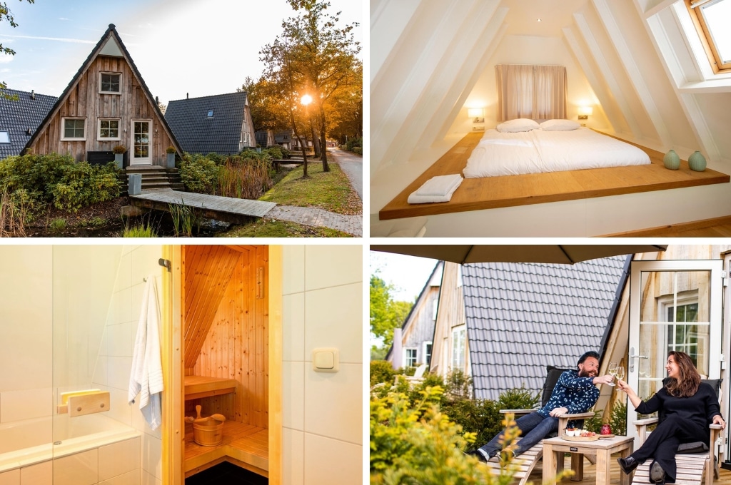 hof van salland wellness lodge, wellness huisje nederland