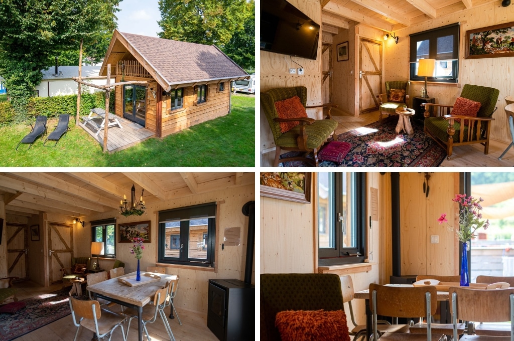 Jachthut Camping Vinkenhof Tiny House Zuid Limburg