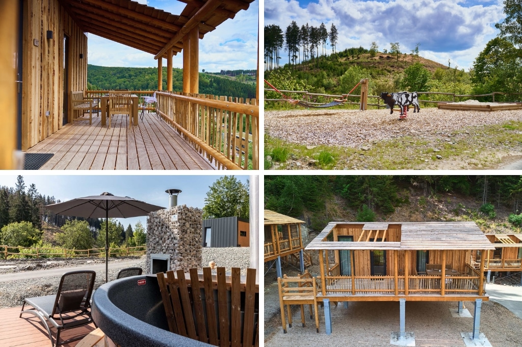 UplandParcs Sauerland Winterberg, Vakantiehuisjes in de Belgische Ardennen met jacuzzi