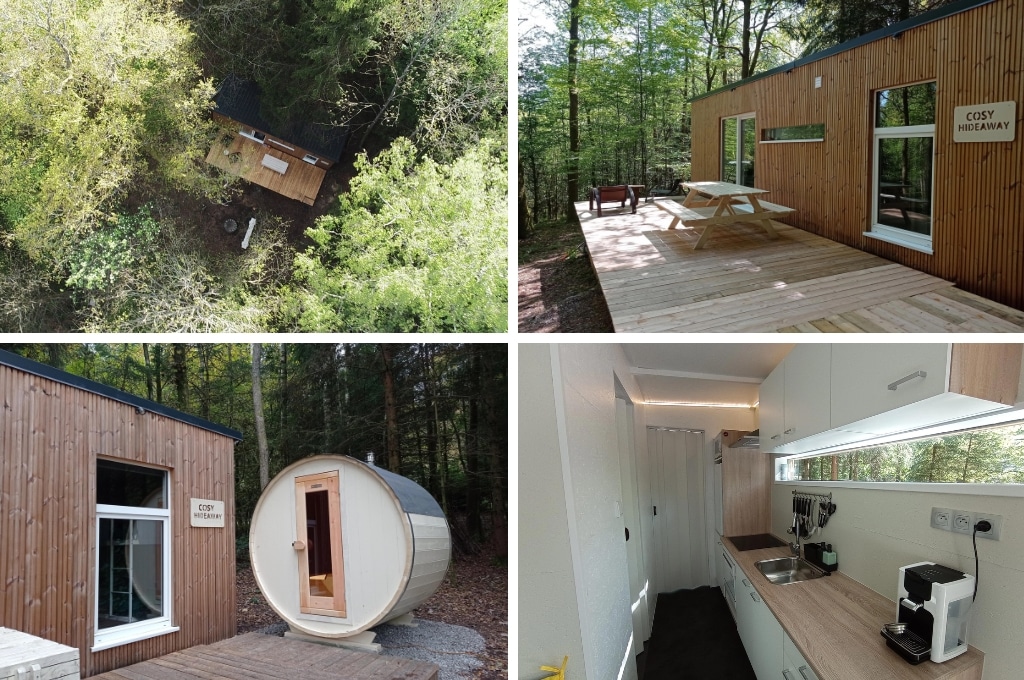 natuurhuisje tiny house Oignies en Thierache, tiny house met hottub