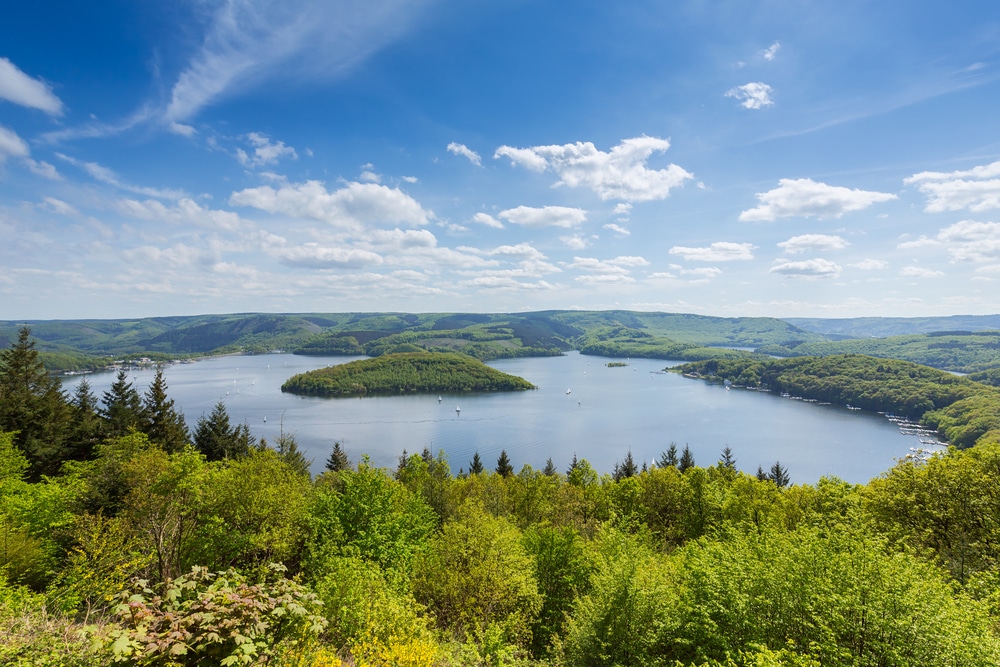 rursee Eifel shutterstock 284032382, natuurgebieden Duitsland