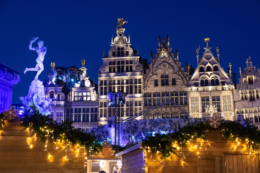 Antwerpen kerstmarkt, bezienswaardigheden Venetië