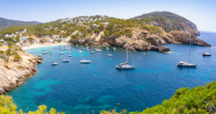 Cala Vadella Ibiza shutterstock 1457216120,