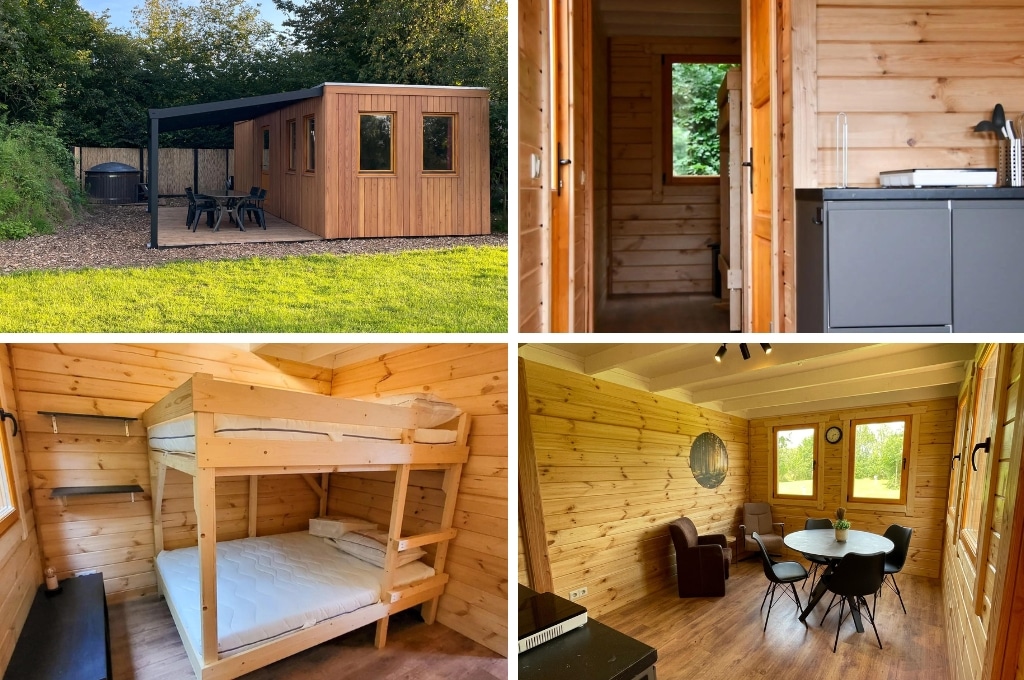 10x Tiny houses met hottub in Nederland
