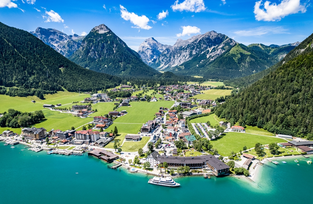 Achensee Oostenrijk shutterstock 2071272659, mooiste plekken Oostenrijk winter