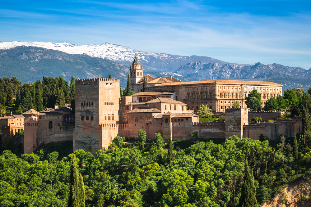 Alhambra Granada Spanje Shutterstock 336721367
