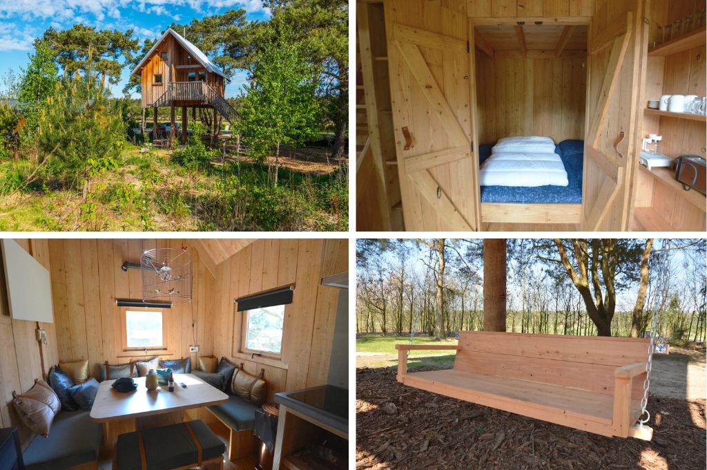 Tiny house op hoogte in Otterlo