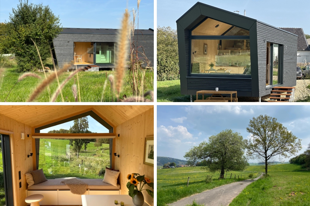 Natuurhuisje in Blankenheim Waldorf tiny house duitsland, tiny house met hottub