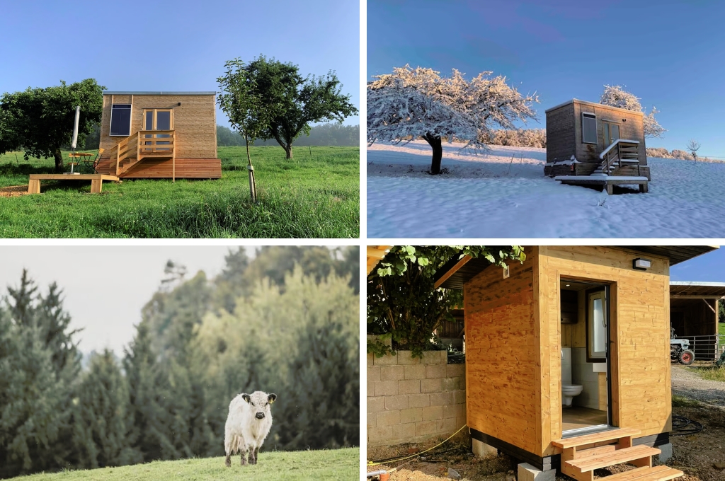 Natuurhuisje in Reut tiny house duitsland, bijzonder overnachten Duitsland