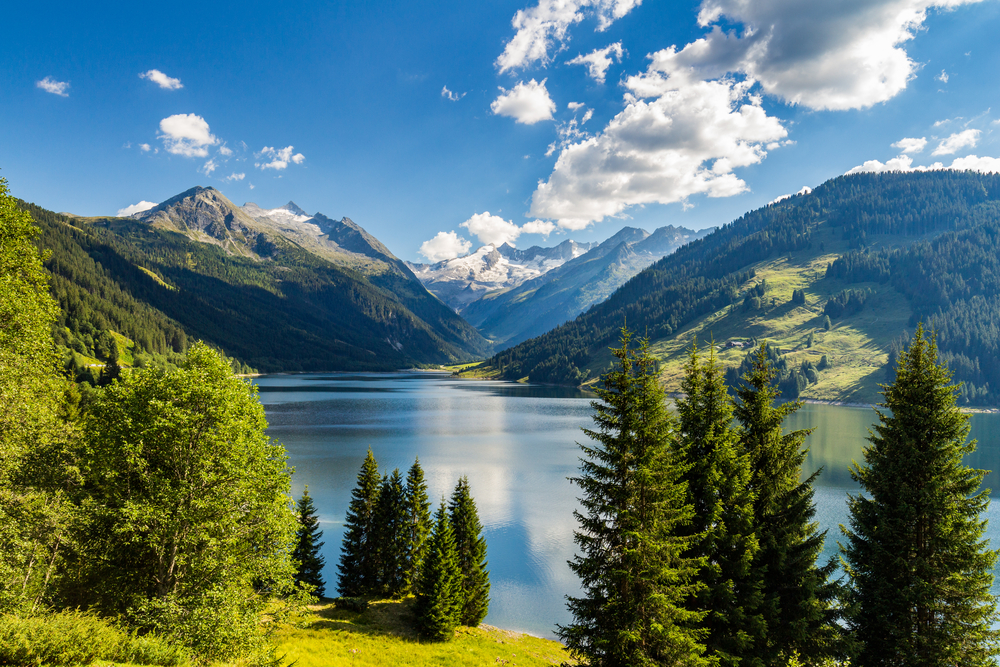 Stuwmeer Durlassboden Zillertaler Alpen Tirol Oostenrijk shutterstock 488375329, mooiste plekken Oostenrijk zomer