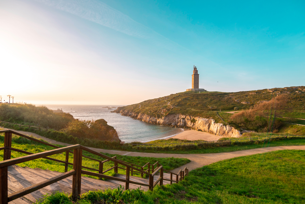 A Coruna Galicie Spanje Shutterstock 1390932713