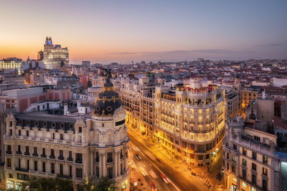 Madrid Spanje Shutterstock 1837777549
