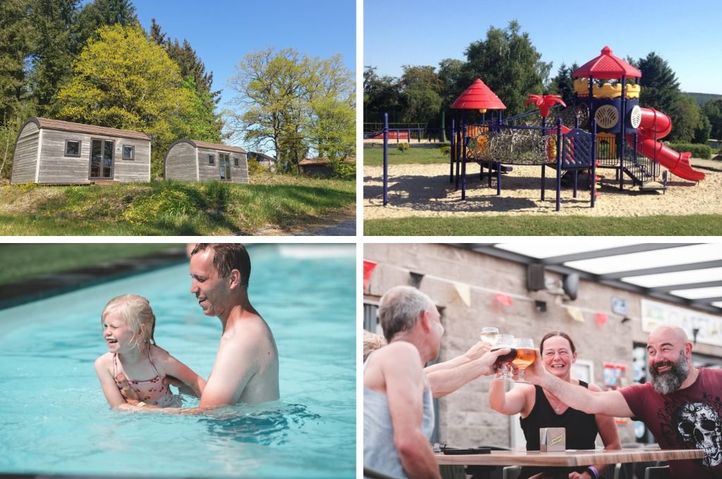 Camping Ardinam, Vakantiehuisjes in de Belgische Ardennen met jacuzzi