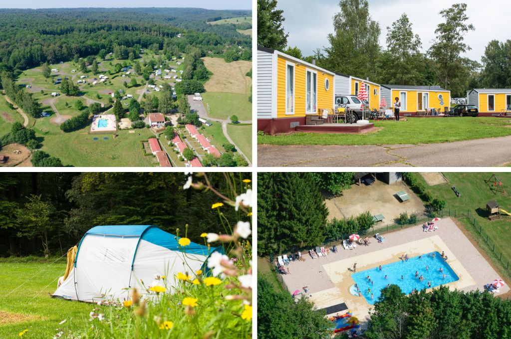 Camping La Colline, Vakantiehuisjes in de Belgische Ardennen met jacuzzi