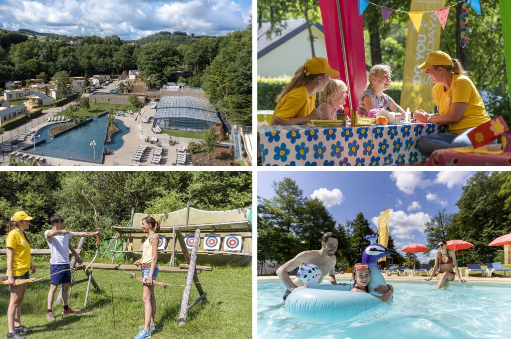 Camping Parc La Clusure, Vakantiehuisjes in de Belgische Ardennen met jacuzzi