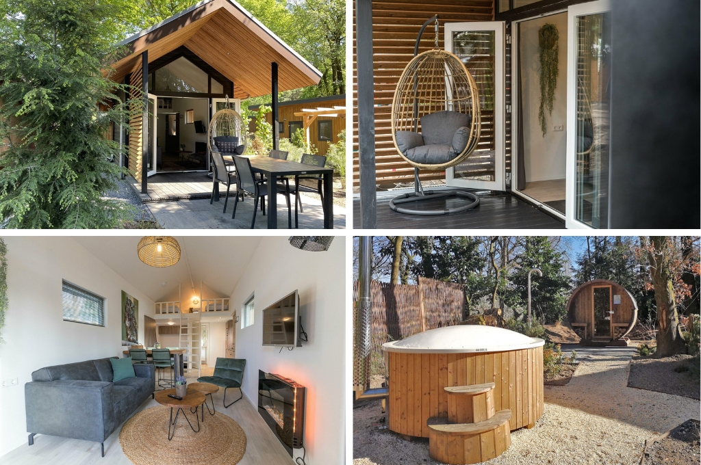 10 Leuke vakantiehuisjes met hottub in Nederland