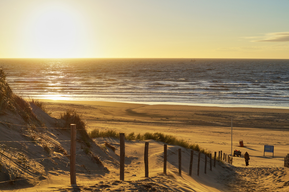 Strand bij Bloemendaal aan Zee