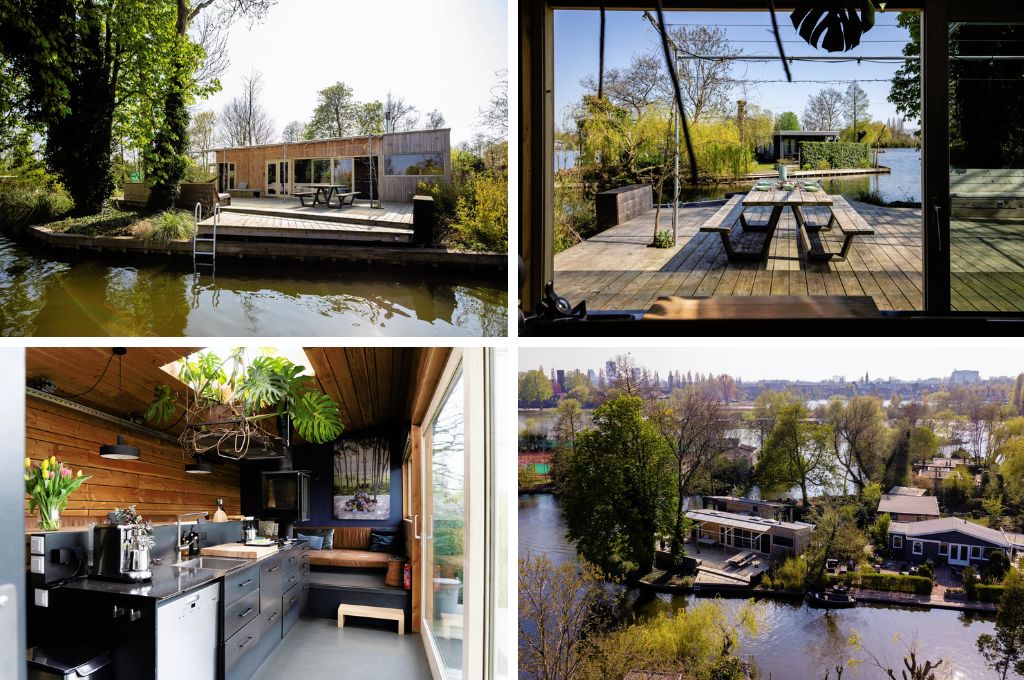 Houten tiny house in Rotterdam