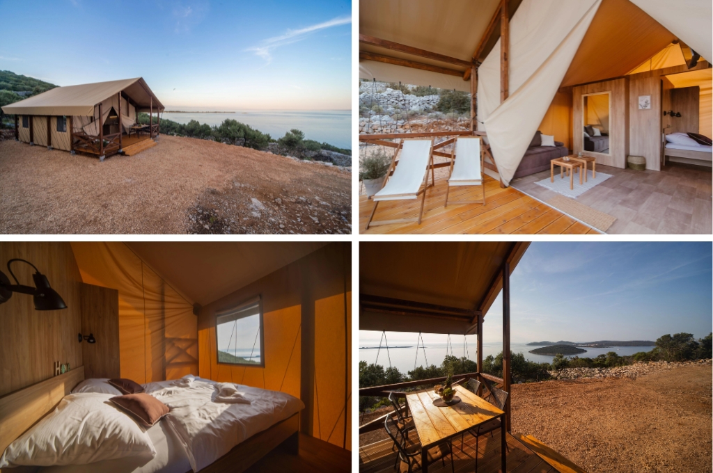10x Glamping & safaritenten in Kroatië