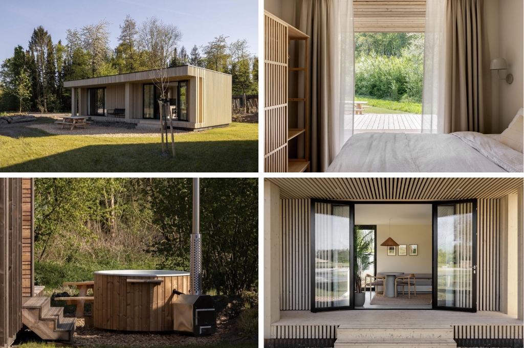10 Leuke vakantiehuisjes met hottub in Nederland