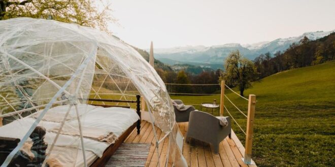 Bubble Suite in Graubunden 5, glamping Zwitserland