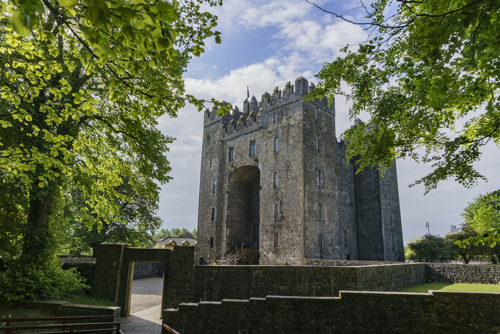 Bunratty castle Ierland shutterstock 641201341, stranden Spanje