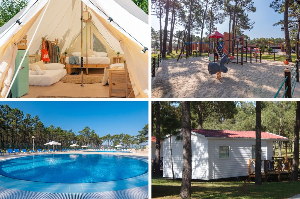 Camping Vagueira, glamping Zwitserland