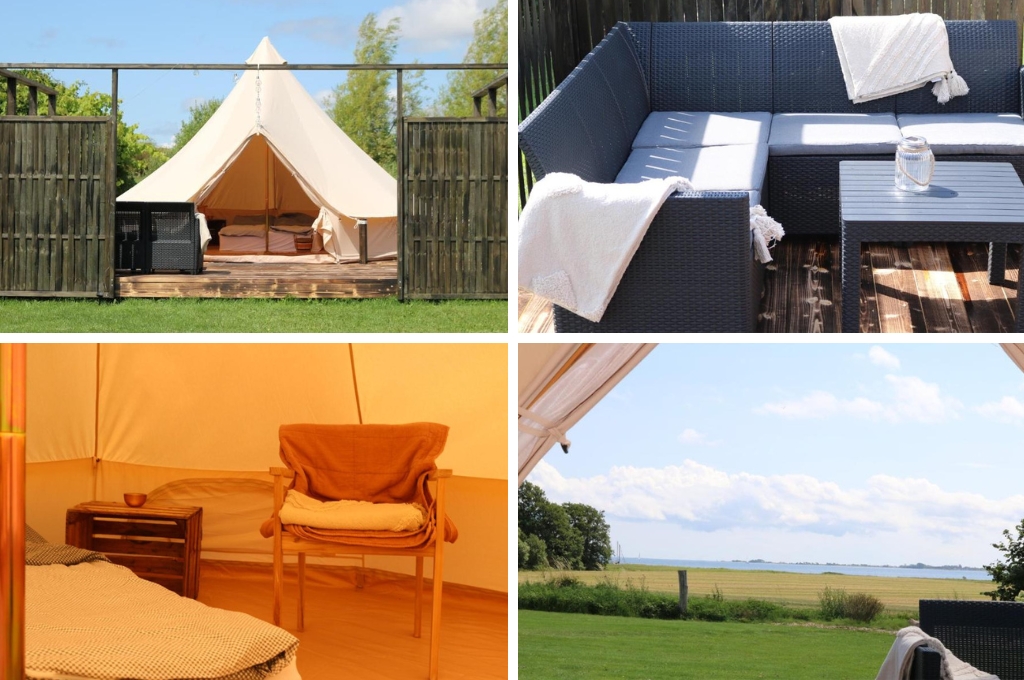 Haramara Tipi denemarken, glamping Zwitserland