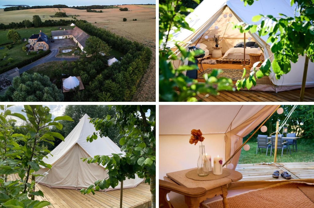 Hesselgaard Glamping denemarken, glamping Denemarken