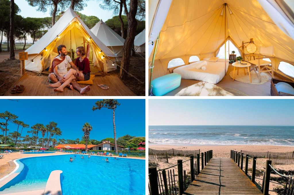 Kampaoh Praia de Angeiras, glamping Zwitserland