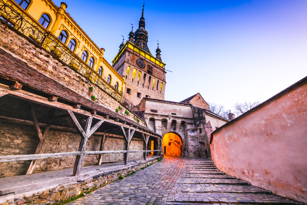 Sighisoara roemenie shutterstock 1069462676, Bezienswaardigheden in Roemenië