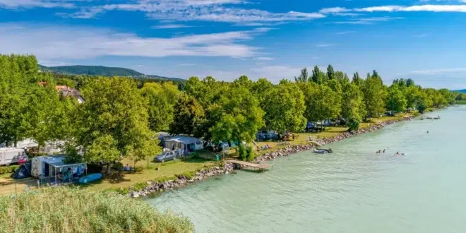 Camping Strand Holiday hongarije 3, camping Balatonmeer