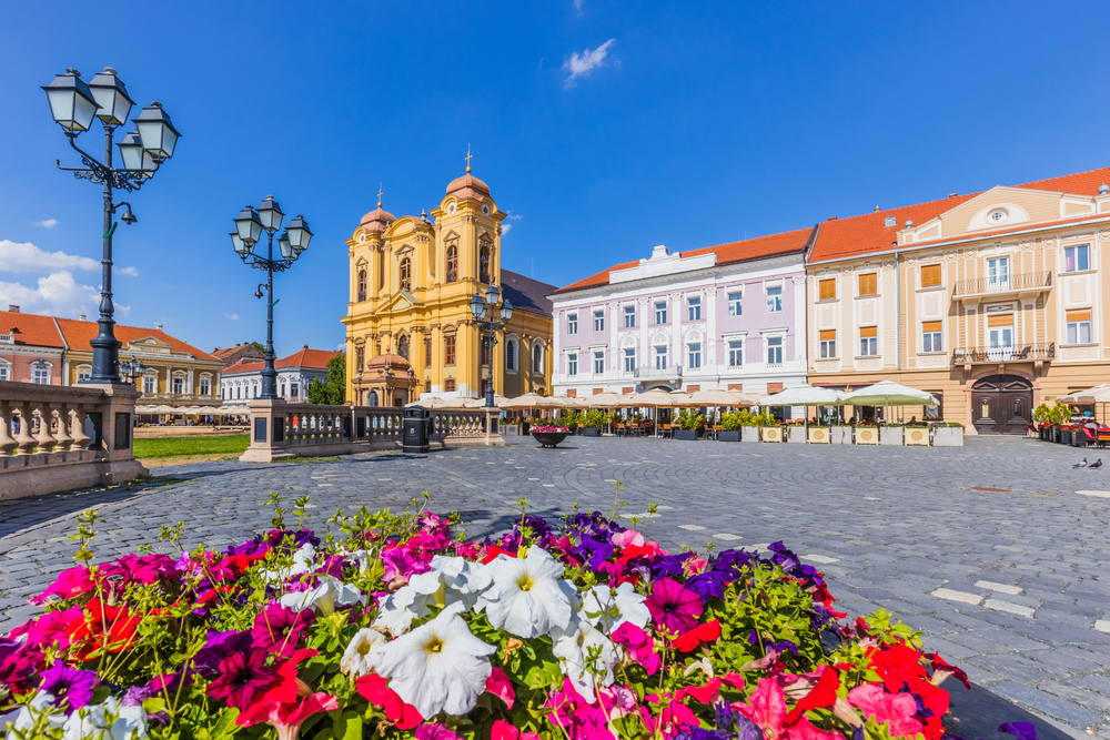 Timisoara roemenie shutterstock 1895999245, Bezienswaardigheden in Roemenië