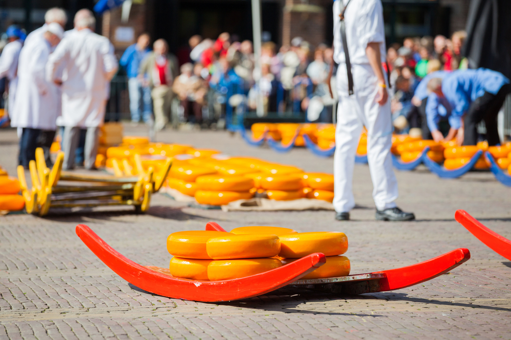 kaasmarkt alkmaar shutterstock 115620739, campings in Gelderland