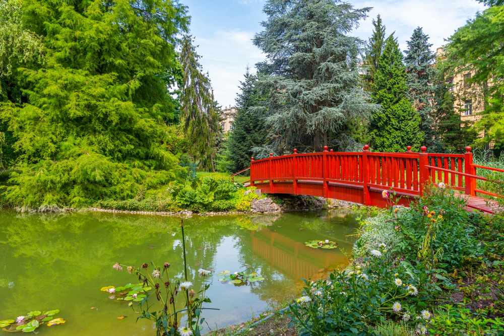 De Botanische Tuin van Zagreb