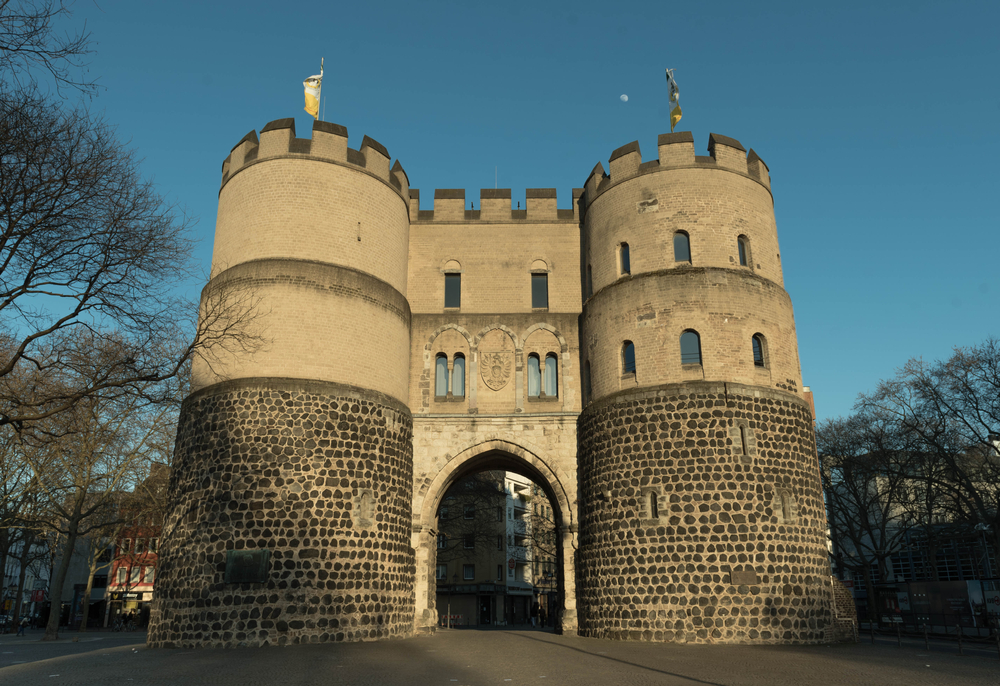 De Hahnentor in Keulen 